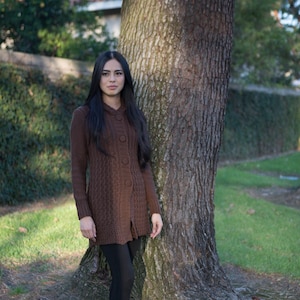 Alpaca Wool  Sweater Cardigan